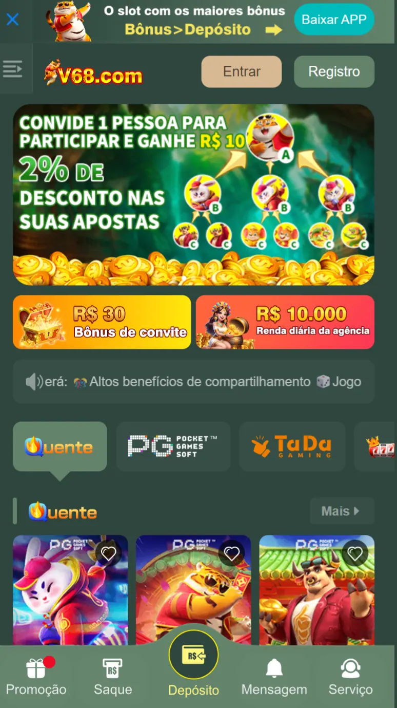 v68 Versão nova slots online com PIX no Brasil Participe Já
